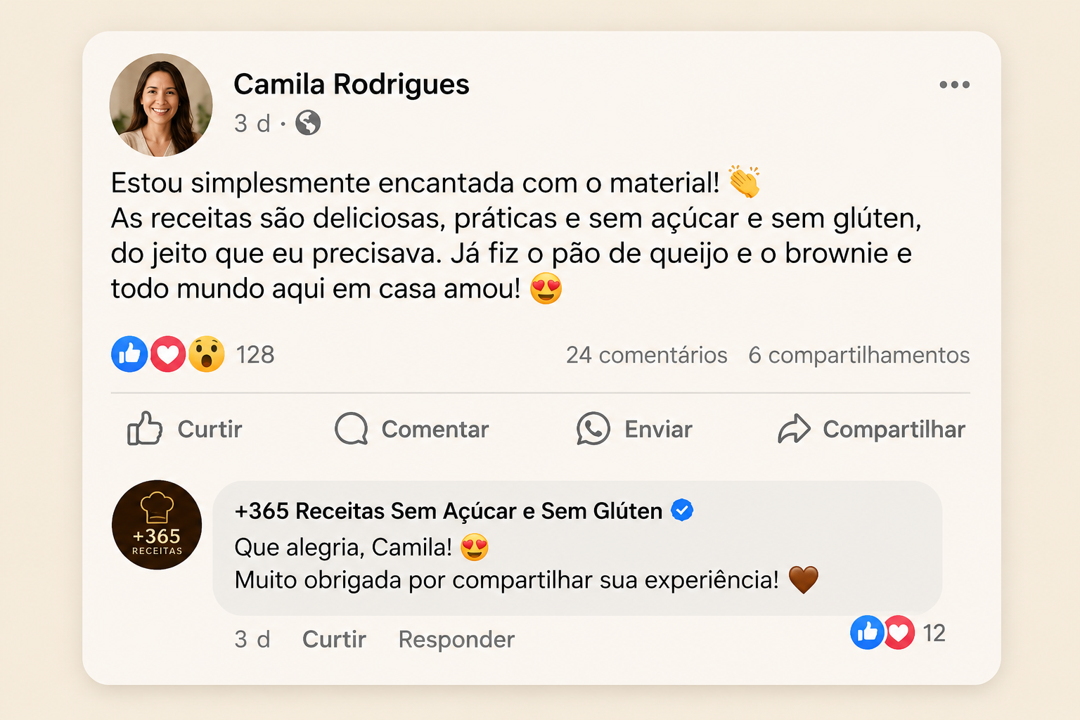 Depoimento de cliente