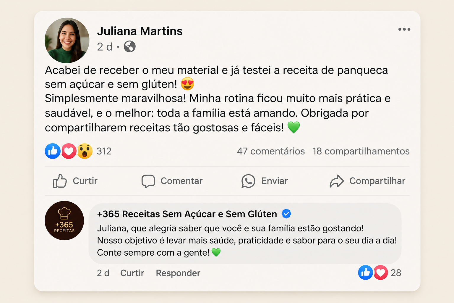 Depoimento de cliente