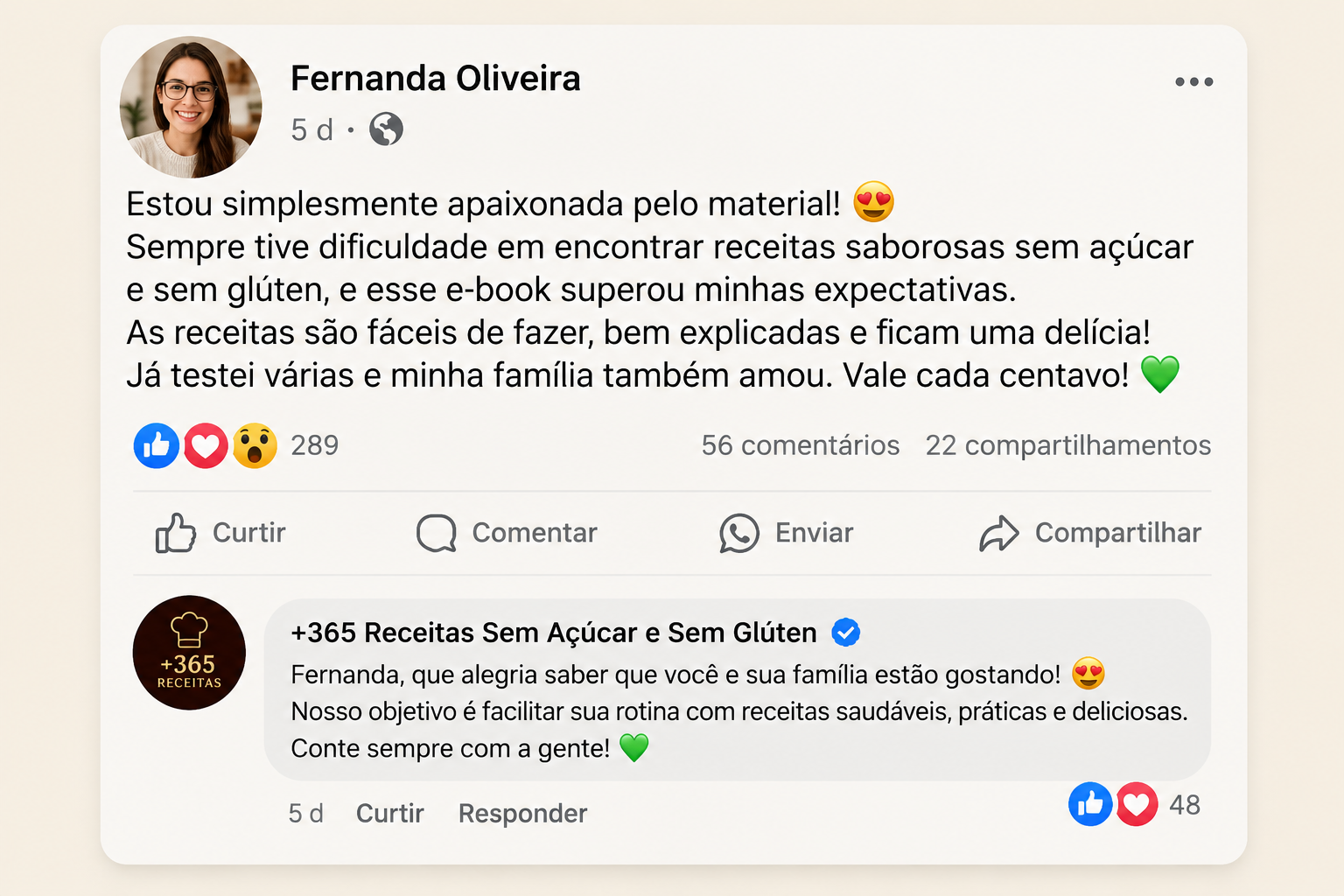 Depoimento de cliente