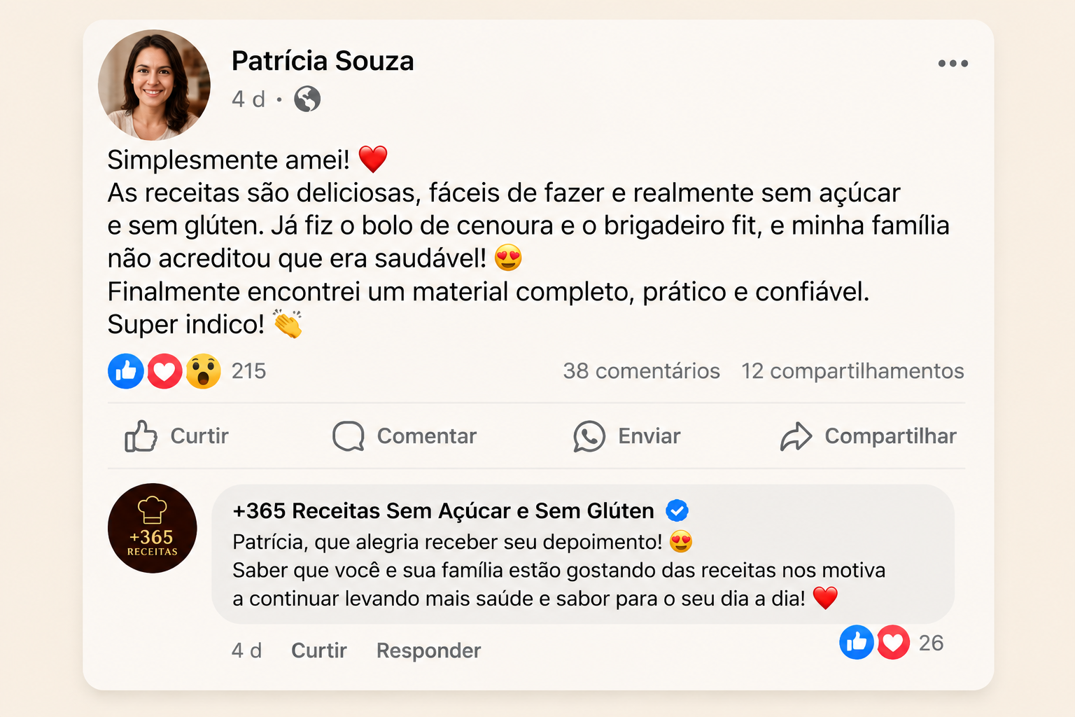 Depoimento de cliente
