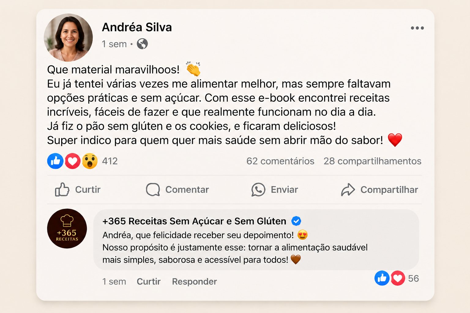Depoimento de cliente